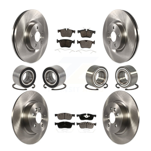 [Avant + Arrière] Kit de Roulement de roue pour 2016-2018 Land Rover Range Evoque avec 325mm Diameter Rotor KBB-116479
