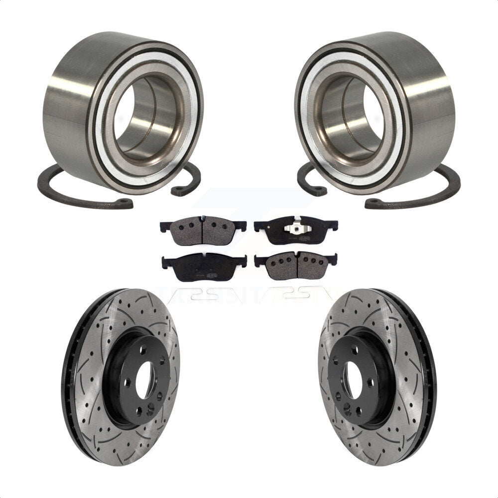[Avant] Kit de Roulement de roue pour 2016-2017 Land Rover Range Evoque 300mm Diameter Rotor KBB-116483 par Transit Auto