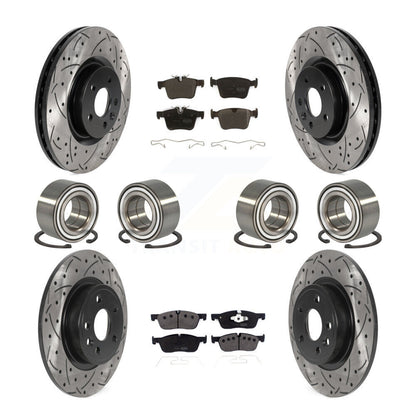 [Avant + Arrière] Kit de Roulement de roue pour 2015-2017 Land Rover Discovery Sport KBB-116486