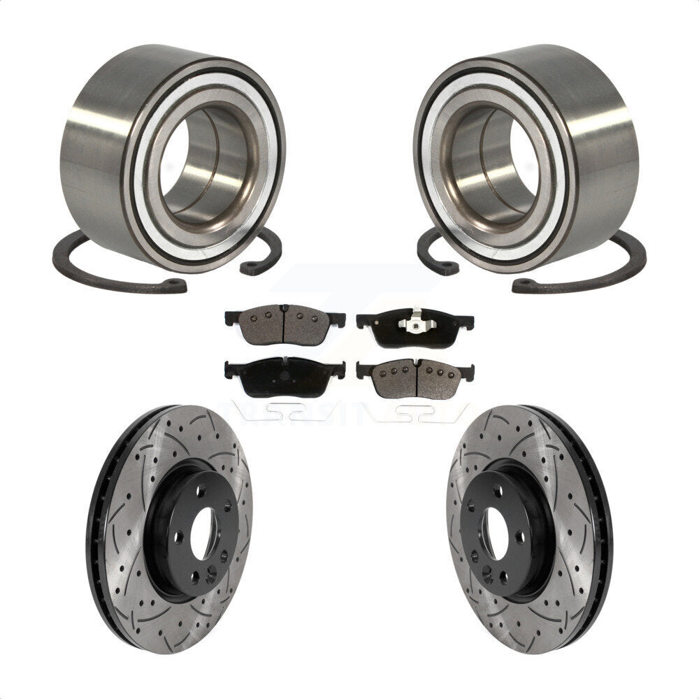 [Avant] Kit de Roulement de roue pour 2016-2017 Land Rover Range Evoque 300mm Diameter Rotor KBB-116494 par Transit Auto