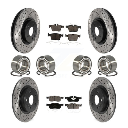 [Avant + Arrière] Kit de Roulement de roue pour 2015-2017 Land Rover Discovery Sport KBB-116495