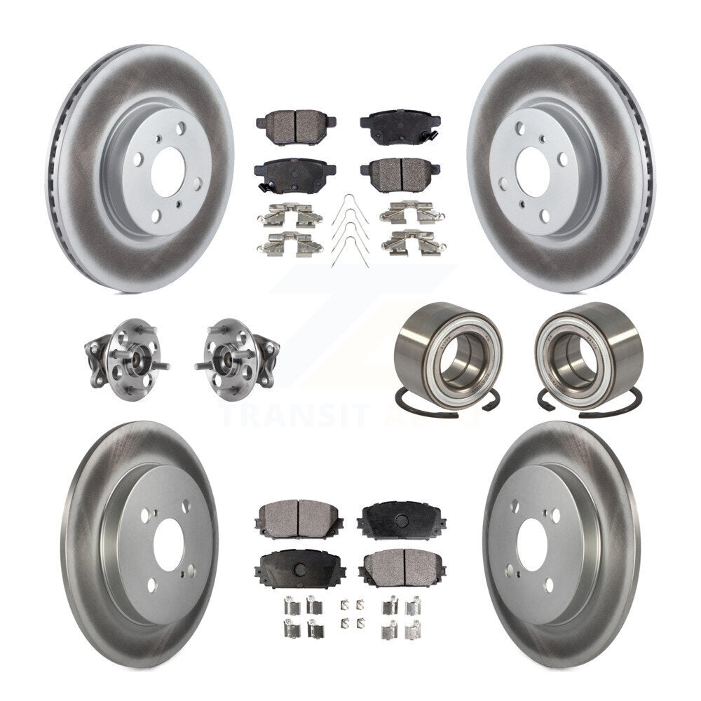 [Avant + Arrière] Kit de Roulement de roue pour 2015-2018 Toyota Yaris rear brakes KBB-116499
