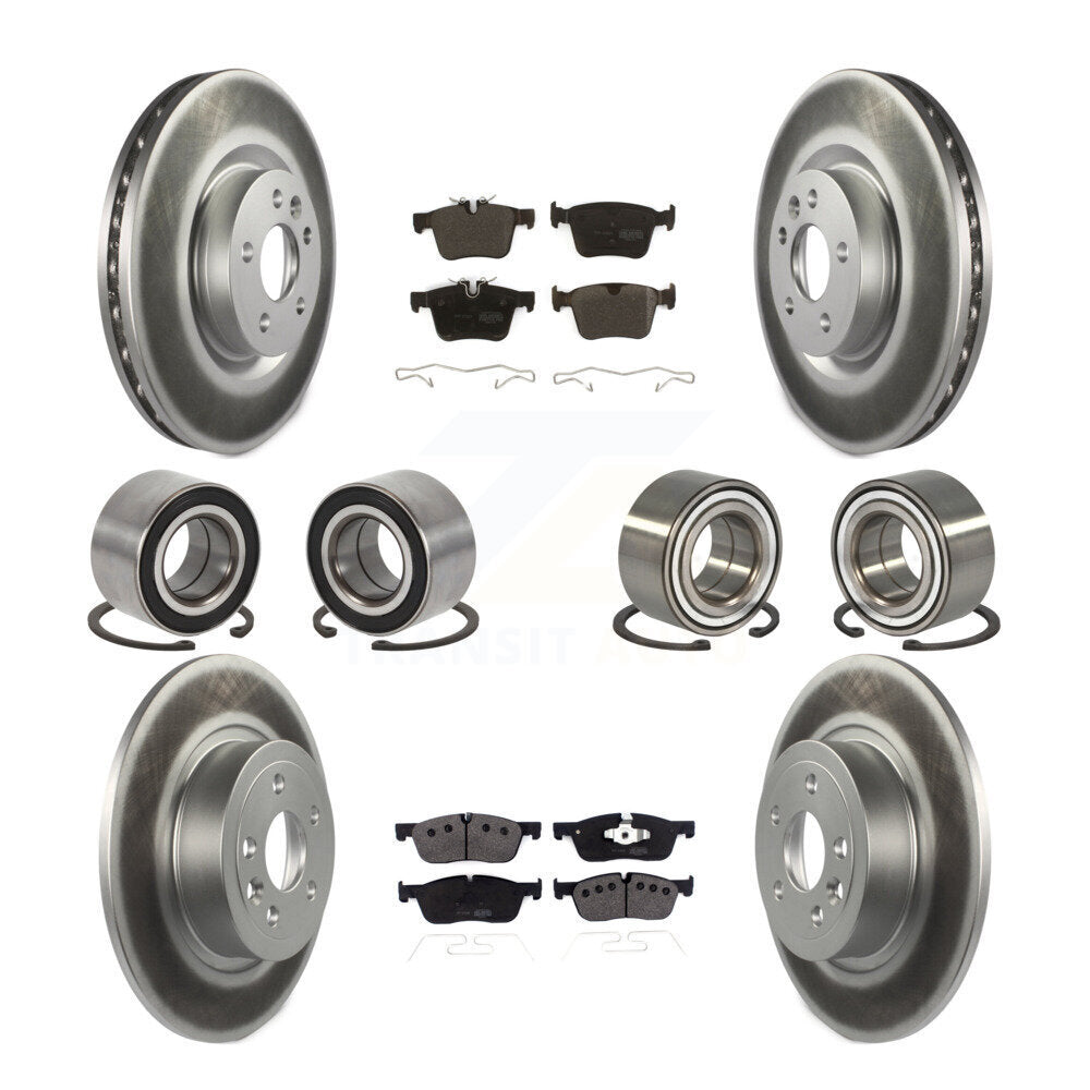 [Avant + Arrière] Kit de Roulement de roue pour 2016-2018 Land Rover Range Evoque avec 325mm Diameter Rotor KBB-116504
