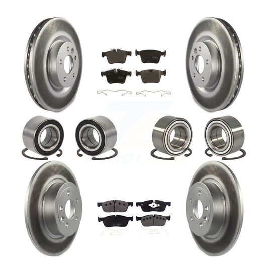 [Avant + Arrière] Kit de Roulement de roue pour 2016-2018 Land Rover Range Evoque avec 325mm Diameter Rotor KBB-116504