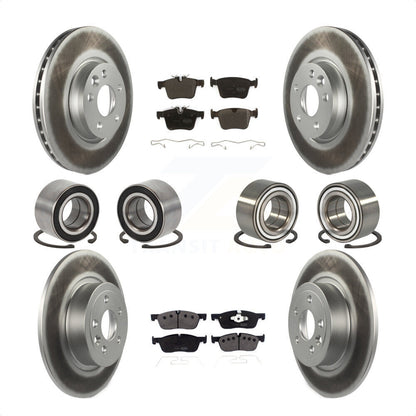 [Avant + Arrière] Kit de Roulement de roue pour 2016-2017 Land Rover Range Evoque avec 300mm Diameter Rotor KBB-116505 par Transit Auto