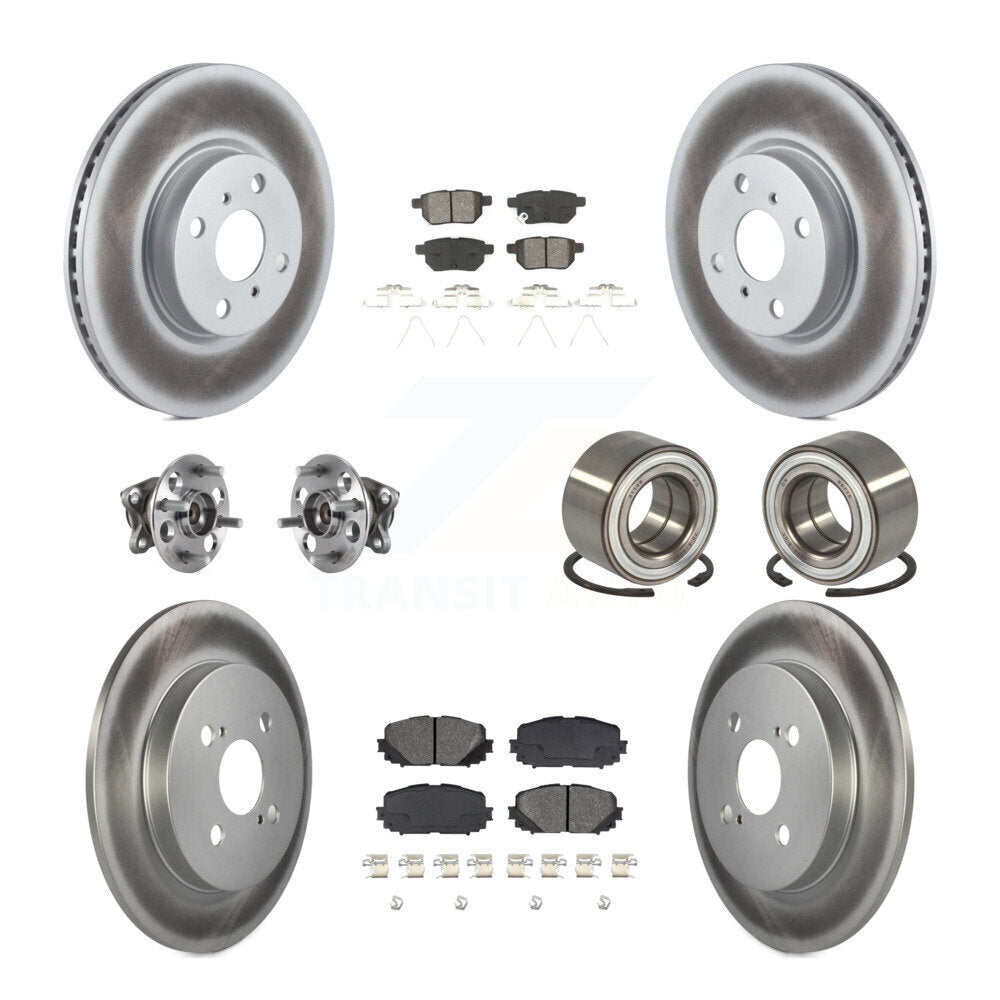 [Avant + Arrière] Kit de Roulement de roue pour 2015-2018 Toyota Yaris rear brakes KBB-116509