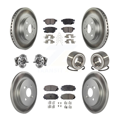 [Avant + Arrière] Kit de Roulement de roue pour 2015-2018 Toyota Yaris Drum rear brakes KBB-116512