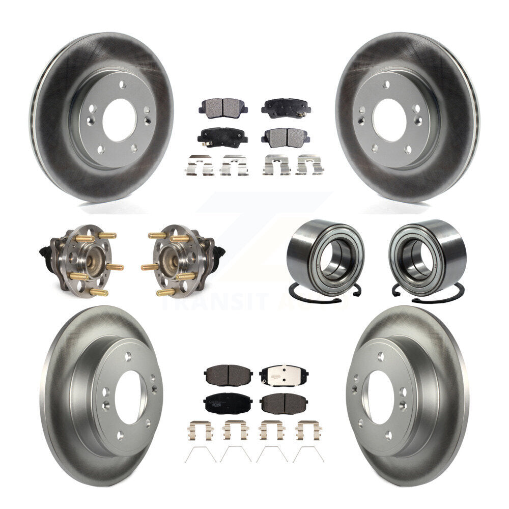 [Avant + Arrière] Kit de Roulement de roue pour 2014-2016 Kia Soul KBB-116514