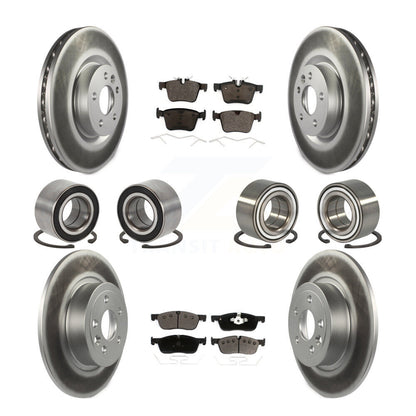 [Avant + Arrière] Kit de Roulement de roue pour 2016-2018 Land Rover Range Evoque avec 325mm Diameter Rotor KBB-116521