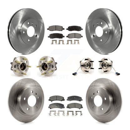 [Avant + Arrière] Kit d'ensemble roulement de roue et moyeu pour Buick Lucerne KBB-116534