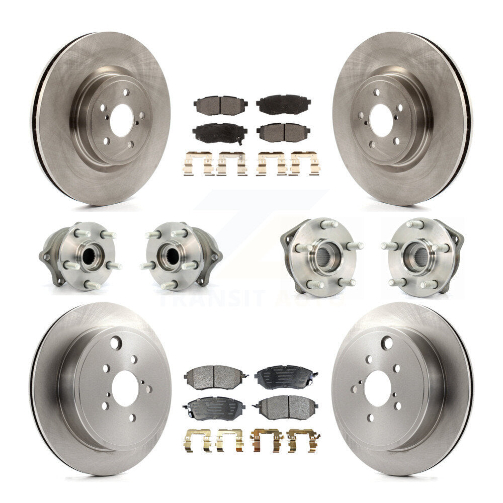 [Avant + Arrière] Kit d'ensemble roulement de roue et moyeu pour Subaru Outback Legacy KBB-116544