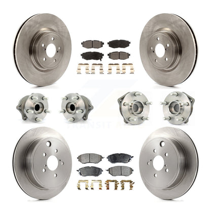 [Avant + Arrière] Kit d'ensemble roulement de roue et moyeu pour Subaru Outback Legacy KBB-116544