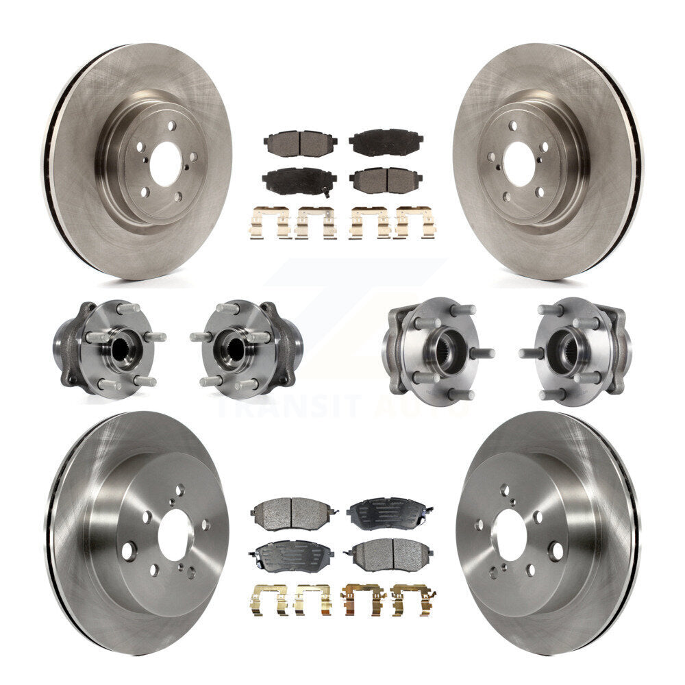 [Avant + Arrière] Kit d'ensemble roulement de roue et moyeu pour Subaru Forester 2.0L KBB-116547