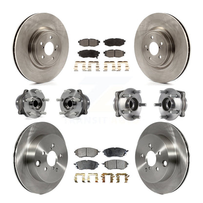 [Avant + Arrière] Kit d'ensemble roulement de roue et moyeu pour Subaru Forester 2.0L KBB-116547