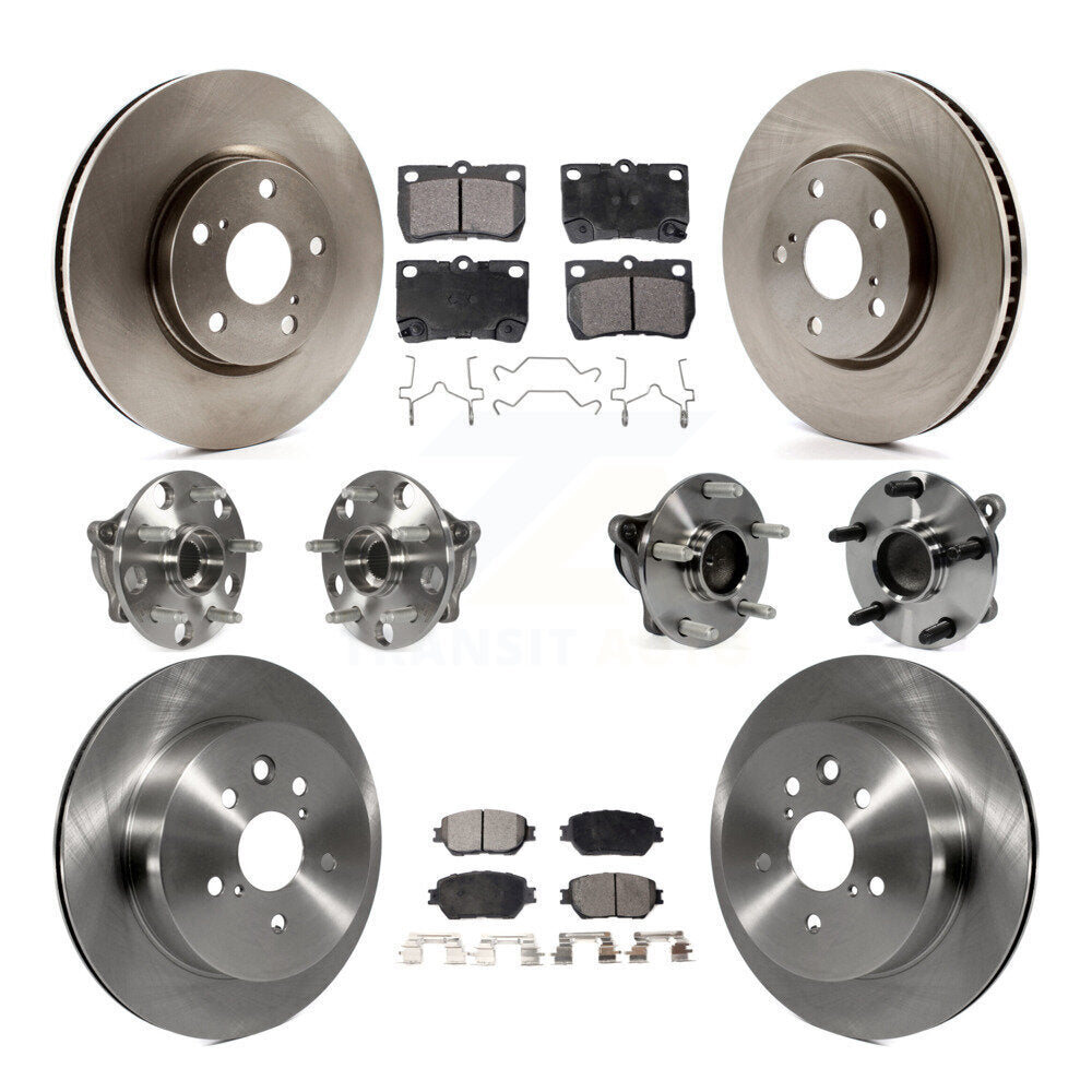[Avant + Arrière] Kit d'ensemble roulement de roue et moyeu pour Lexus IS250 GS300 KBB-116557