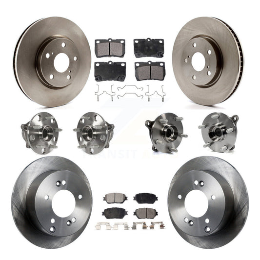 [Avant + Arrière] Kit d'ensemble roulement de roue et moyeu pour Lexus IS250 Vehicles Built USA Market KBB-116558