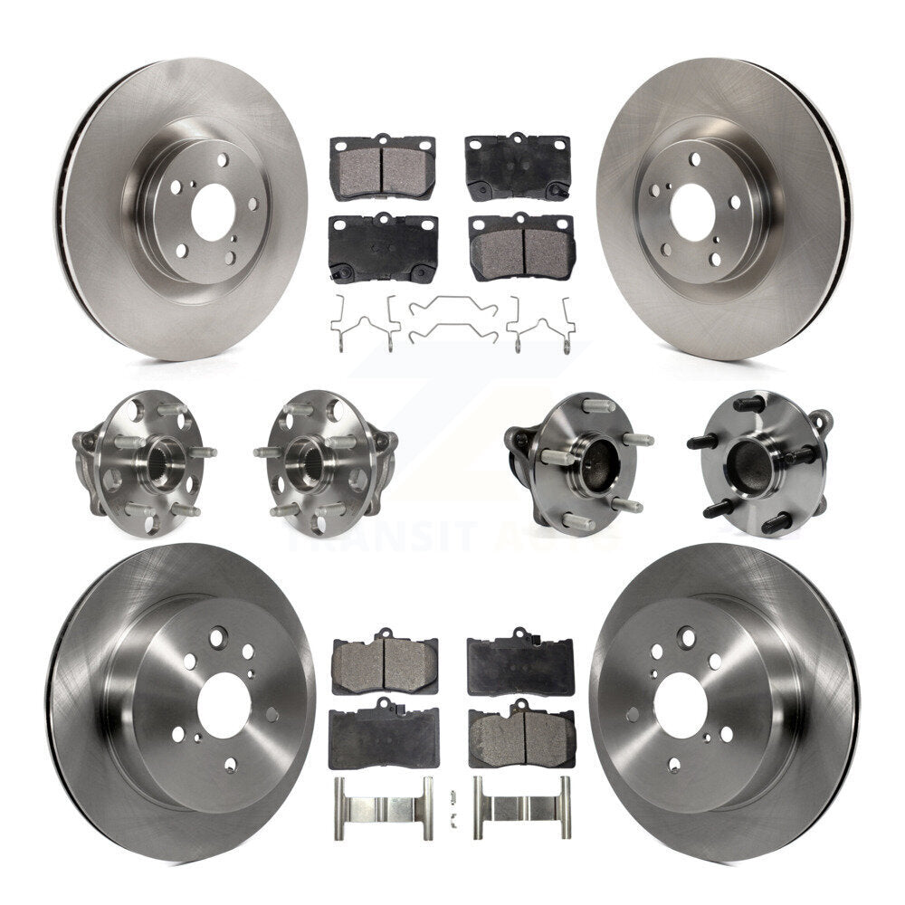 [Avant + Arrière] Kit d'ensemble roulement de roue et moyeu pour Lexus IS350 GS350 GS450h GS460 KBB-116559