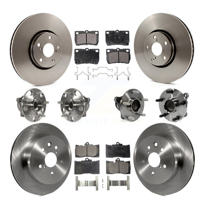[Avant + Arrière] Kit d'ensemble roulement de roue et moyeu pour Lexus IS350 GS350 GS430 GS450h GS460 KBB-116560