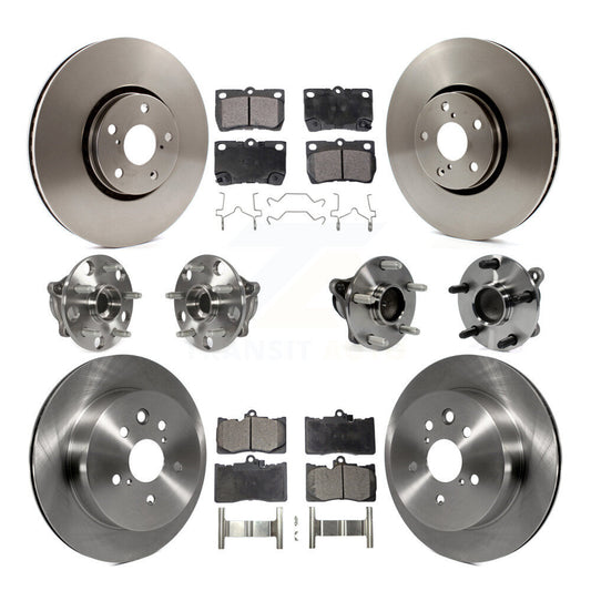 [Avant + Arrière] Kit d'ensemble roulement de roue et moyeu pour Lexus IS350 GS350 GS430 GS450h GS460 KBB-116560
