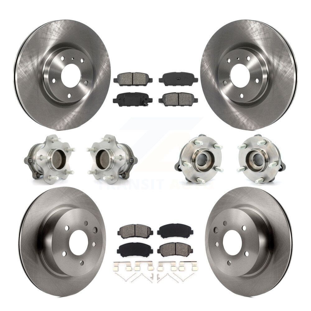 [Avant + Arrière] Kit d'ensemble roulement de roue et moyeu pour Nissan Maxima KBB-116569