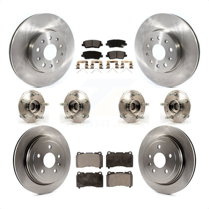 [Avant + Arrière] Kit d'ensemble roulement de roue et moyeu pour Cadillac CTS Except Posi-Trac KBB-116570 par Transit Auto