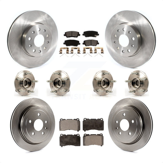 [Avant + Arrière] Kit d'ensemble roulement de roue et moyeu pour Cadillac CTS Except Posi-Trac KBB-116570 par Transit Auto
