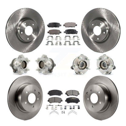 [Avant + Arrière] Kit d'ensemble roulement de roue et moyeu pour Nissan Maxima KBB-116572