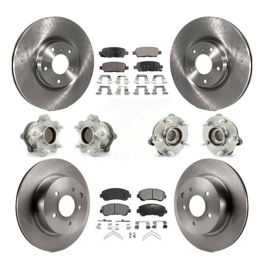 [Avant + Arrière] Kit d'ensemble roulement de roue et moyeu pour Nissan Maxima KBB-116572