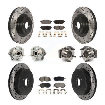 [Avant + Arrière] Kit d'ensemble roulement de roue et moyeu pour Toyota 86 KBB-116587