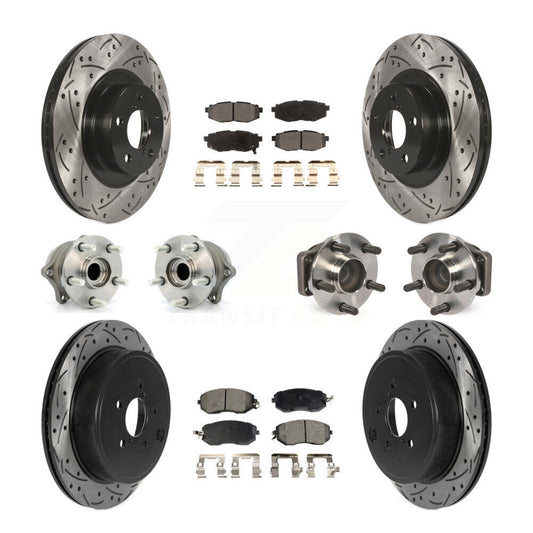 [Avant + Arrière] Kit d'ensemble roulement de roue et moyeu pour Toyota 86 KBB-116587