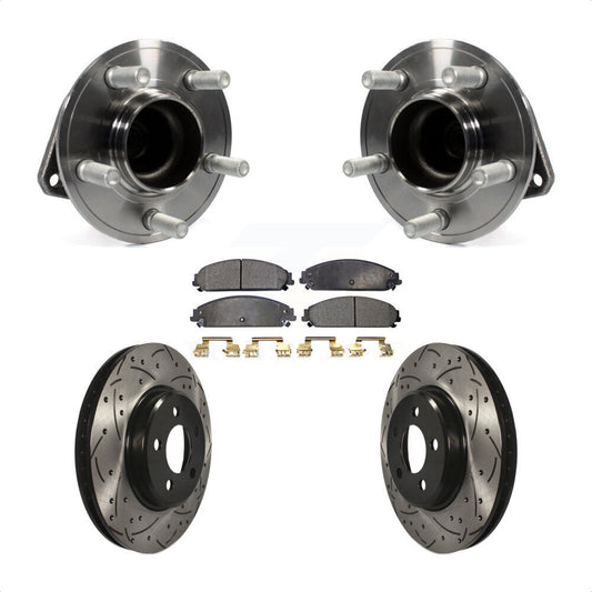 [Avant] Kit d'ensemble roulement de roue et moyeu pour Dodge Charger Chrysler 300 Challenger KBB-116592 par Transit Auto