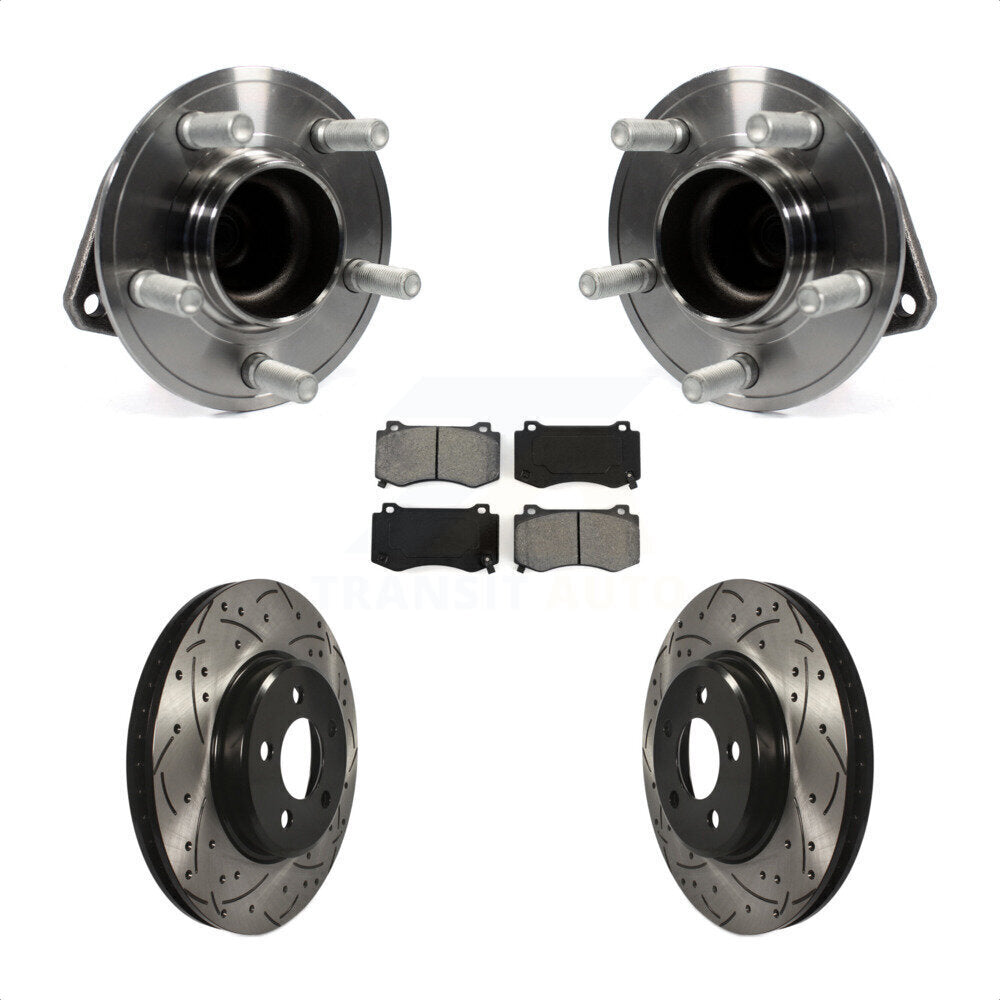 [Avant] Kit d'ensemble roulement de roue et moyeu pour 2019 Dodge Charger GT avec RWD Brembo Brakes KBB-116611 par Transit Auto