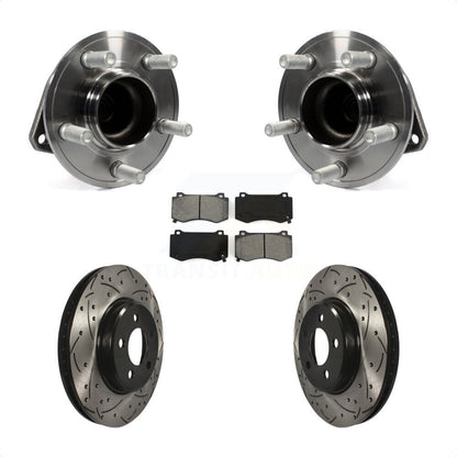 [Avant] Kit d'ensemble roulement de roue et moyeu pour 2019 Dodge Charger GT avec RWD Brembo Brakes KBB-116611 par Transit Auto