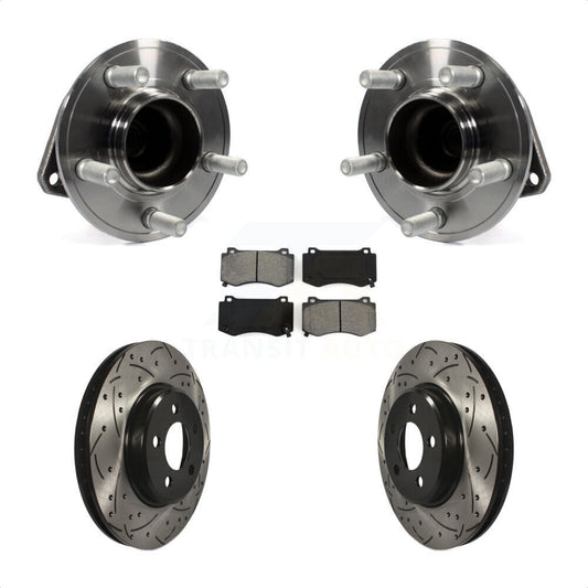 [Avant] Kit d'ensemble roulement de roue et moyeu pour 2019 Dodge Charger GT avec RWD Brembo Brakes KBB-116611 par Transit Auto