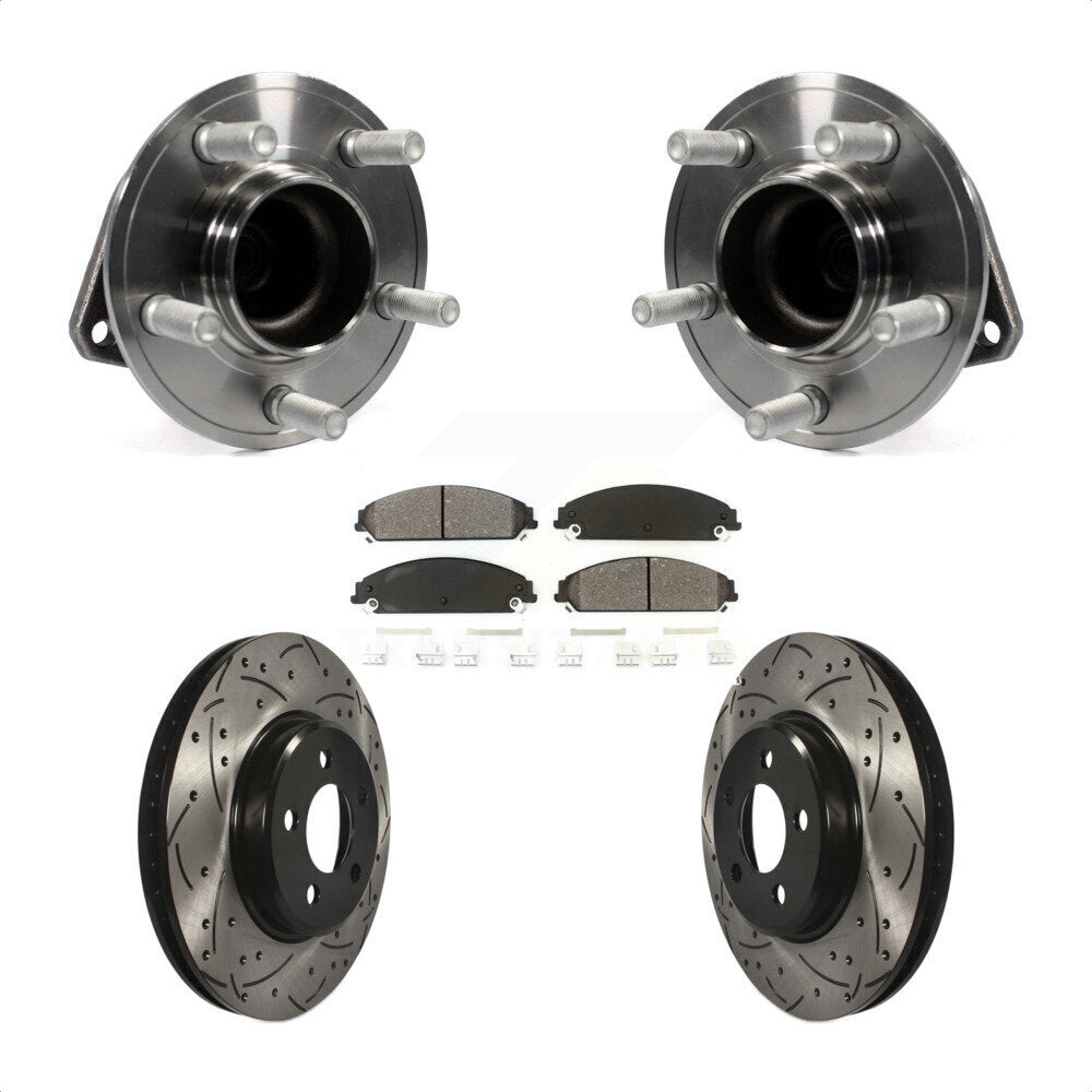 [Avant] Kit d'ensemble roulement de roue et moyeu pour Dodge Charger Chrysler 300 Challenger KBB-116613 par Transit Auto