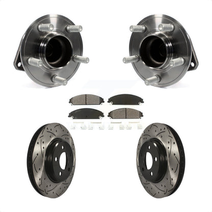 [Avant] Kit d'ensemble roulement de roue et moyeu pour Dodge Charger Chrysler 300 Challenger KBB-116613 par Transit Auto