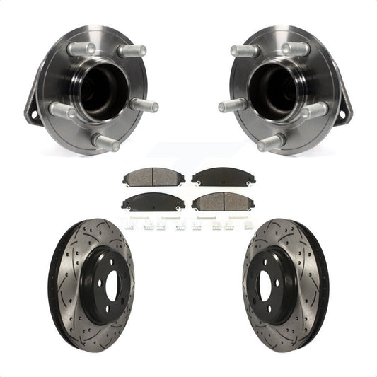 [Avant] Kit d'ensemble roulement de roue et moyeu pour Dodge Charger Chrysler 300 Challenger KBB-116613 par Transit Auto