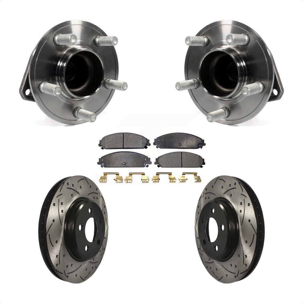 [Avant] Kit d'ensemble roulement de roue et moyeu pour Dodge Charger Chrysler 300 Challenger KBB-116621 par Transit Auto