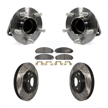 [Avant] Kit d'ensemble roulement de roue et moyeu pour Dodge Charger Chrysler 300 Challenger KBB-116621 par Transit Auto