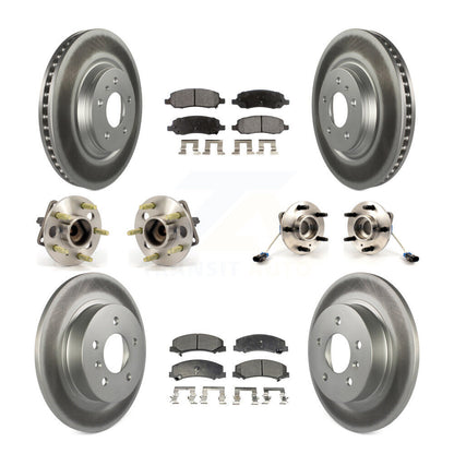 [Avant + Arrière] Kit d'ensemble roulement de roue et moyeu pour 2006-2011 Buick Lucerne 4.6L KBB-116633
