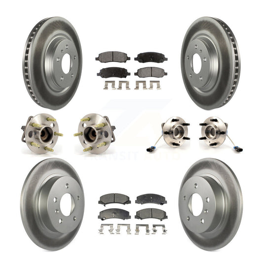 [Avant + Arrière] Kit d'ensemble roulement de roue et moyeu pour 2006-2011 Buick Lucerne 4.6L KBB-116633