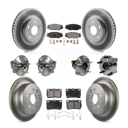 [Avant + Arrière] Kit d'ensemble roulement de roue et moyeu pour Lexus IS250 KBB-116651
