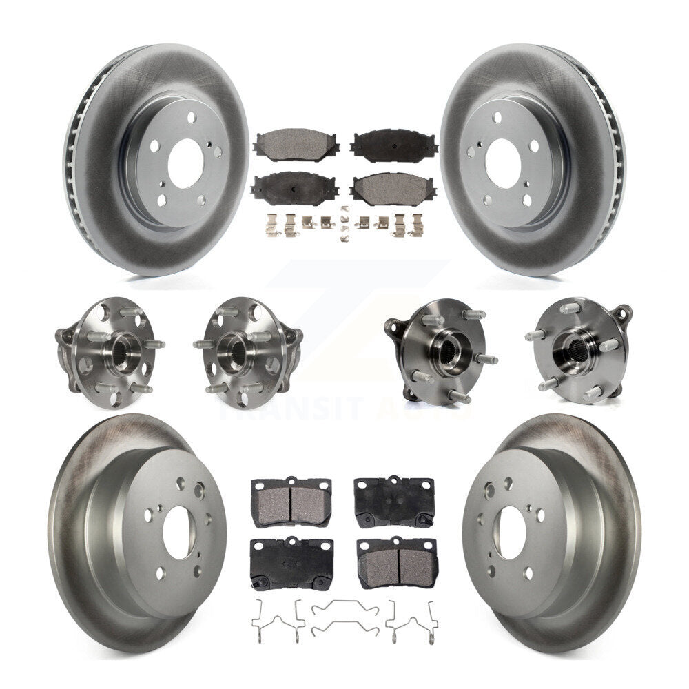 [Avant + Arrière] Kit d'ensemble roulement de roue et moyeu pour Lexus IS250 KBB-116652