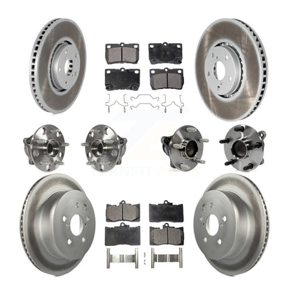 [Avant + Arrière] Kit d'ensemble roulement de roue et moyeu pour Lexus IS350 GS350 GS430 GS450h GS460 KBB-116654