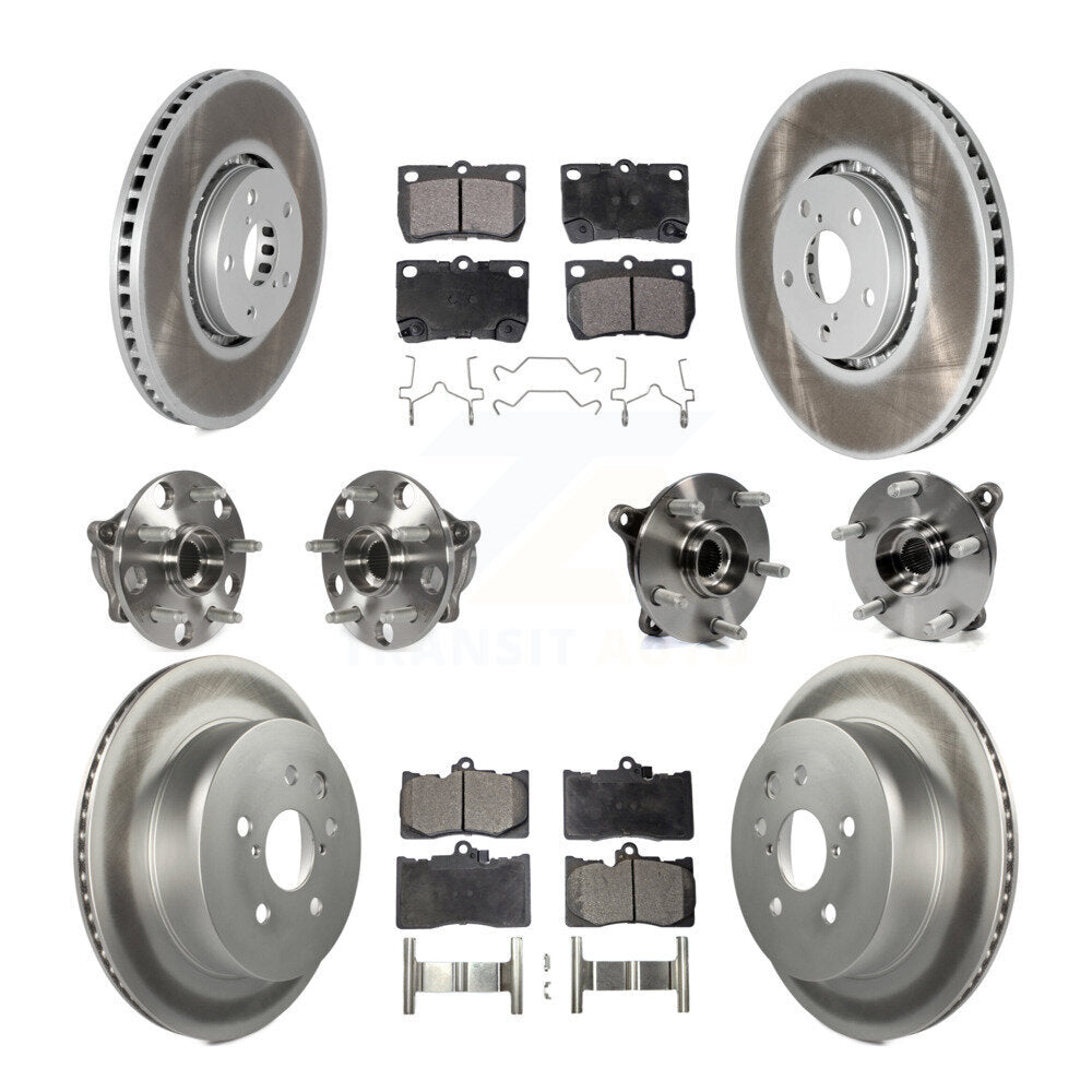 [Avant + Arrière] Kit d'ensemble roulement de roue et moyeu pour Lexus IS350 Vehicles Built Canadian Market KBB-116655
