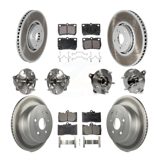 [Avant + Arrière] Kit d'ensemble roulement de roue et moyeu pour Lexus IS350 Vehicles Built Canadian Market KBB-116655