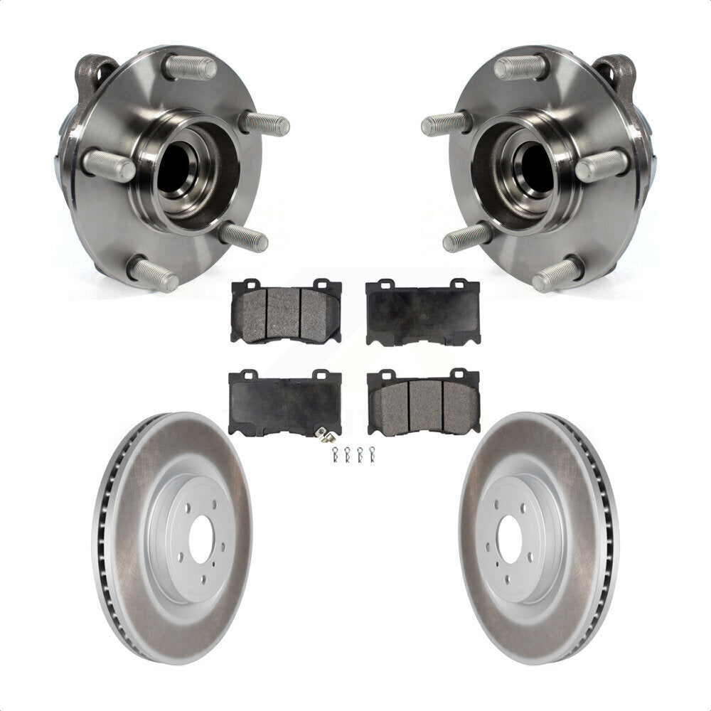 [Avant] Kit d'ensemble roulement de roue et moyeu pour INFINITI G37 Q50 Nissan 370Z Q60 M37 Q70 Q70L QX70 M56 Z KBB-116663