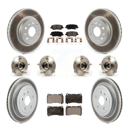 [Avant + Arrière] Kit d'ensemble roulement de roue et moyeu pour Cadillac CTS Except Posi-Trac KBB-116678 par Transit Auto