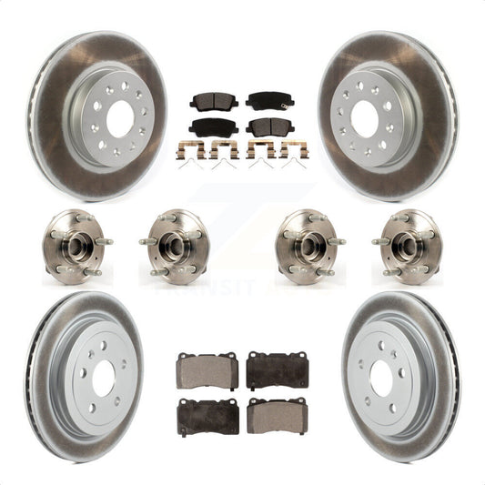 [Avant + Arrière] Kit d'ensemble roulement de roue et moyeu pour Cadillac CTS Except Posi-Trac KBB-116678 par Transit Auto