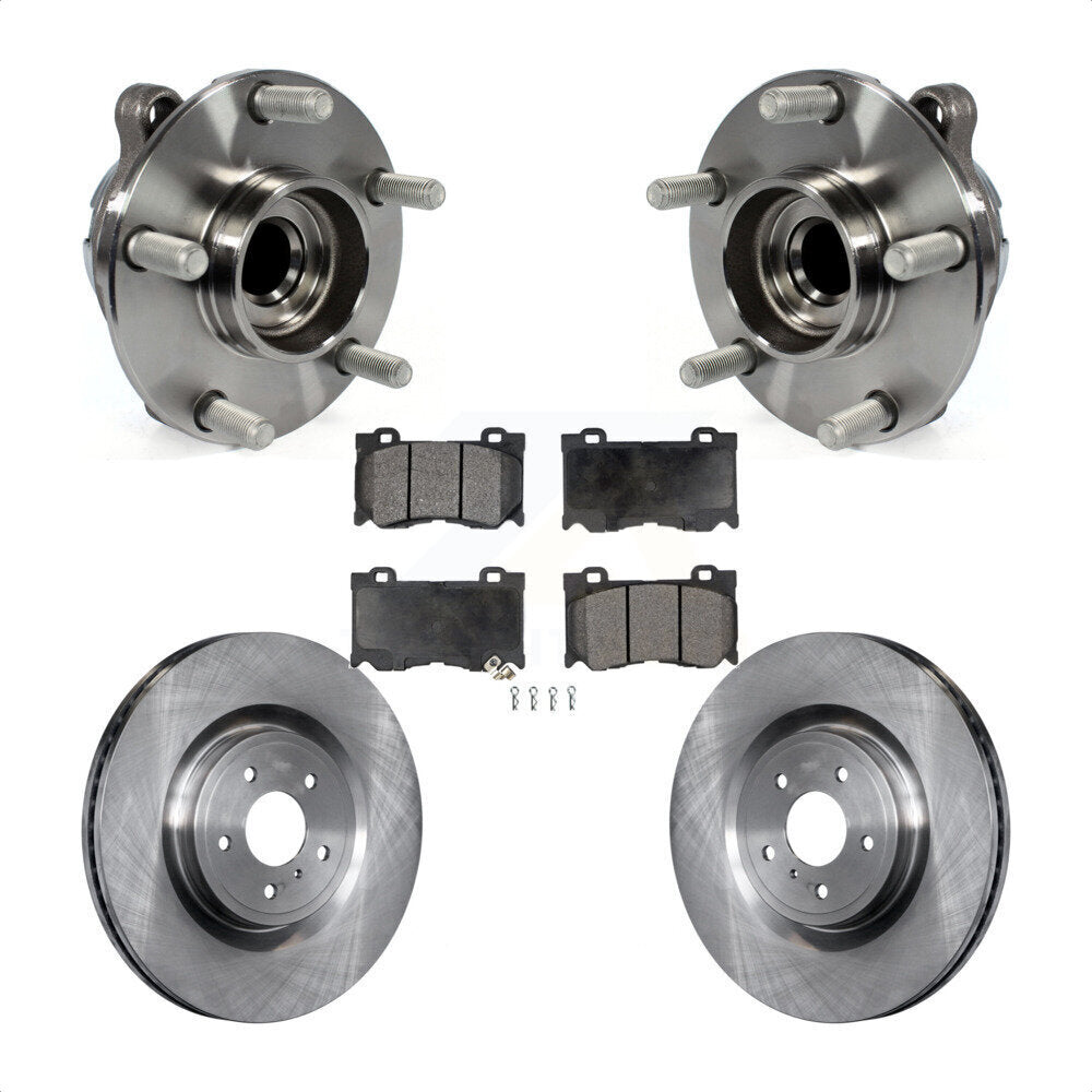 [Avant] Kit d'ensemble roulement de roue et moyeu pour INFINITI G37 Q50 Nissan 370Z Q60 M37 Q70 Q70L QX70 M56 Z KBB-116687